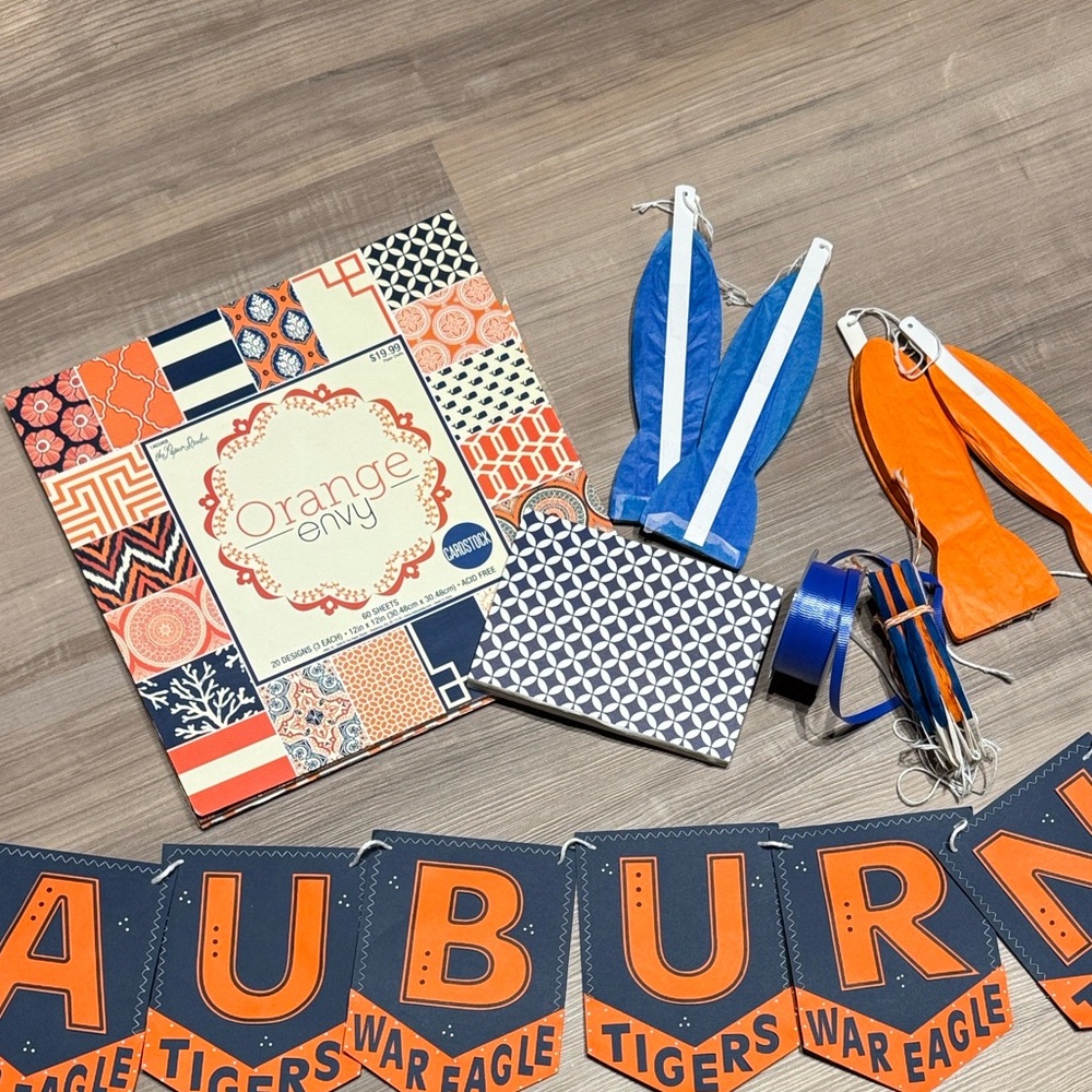 Auburn Tigers Decorative Set